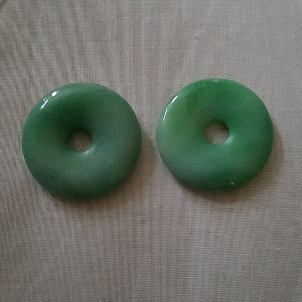 Jade pendents